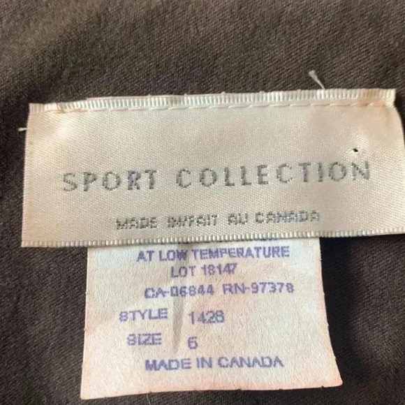 Vintage Sport Collection  faux suede skirt - Picture 5 of 6